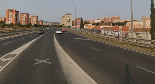 Muere un hombre atropellado en la carretera MA-20 de Málaga