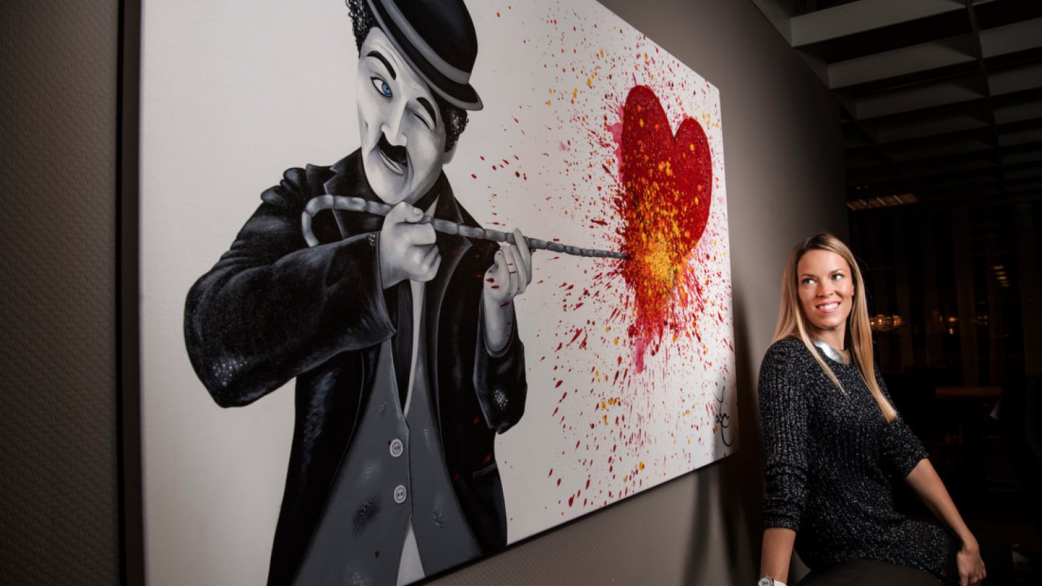 La Casa de las Tejerinas acoge la exposición pictórica de Laura Chaplin hasta el 13 de septiembre