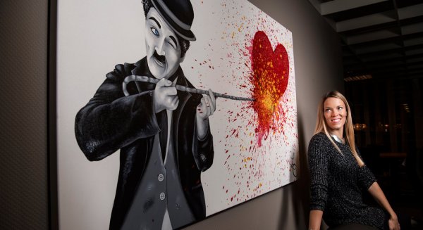 La Casa de las Tejerinas acoge la exposición pictórica de Laura Chaplin hasta el 13 de septiembre