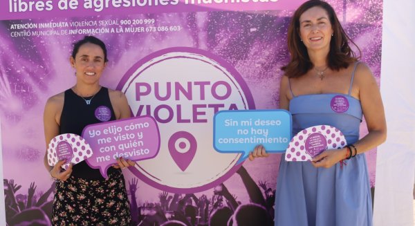 El recinto ferial contará con un 'Punto Violeta' durante las fiestas de Pedro Romero para asistir e informar a las mujeres 