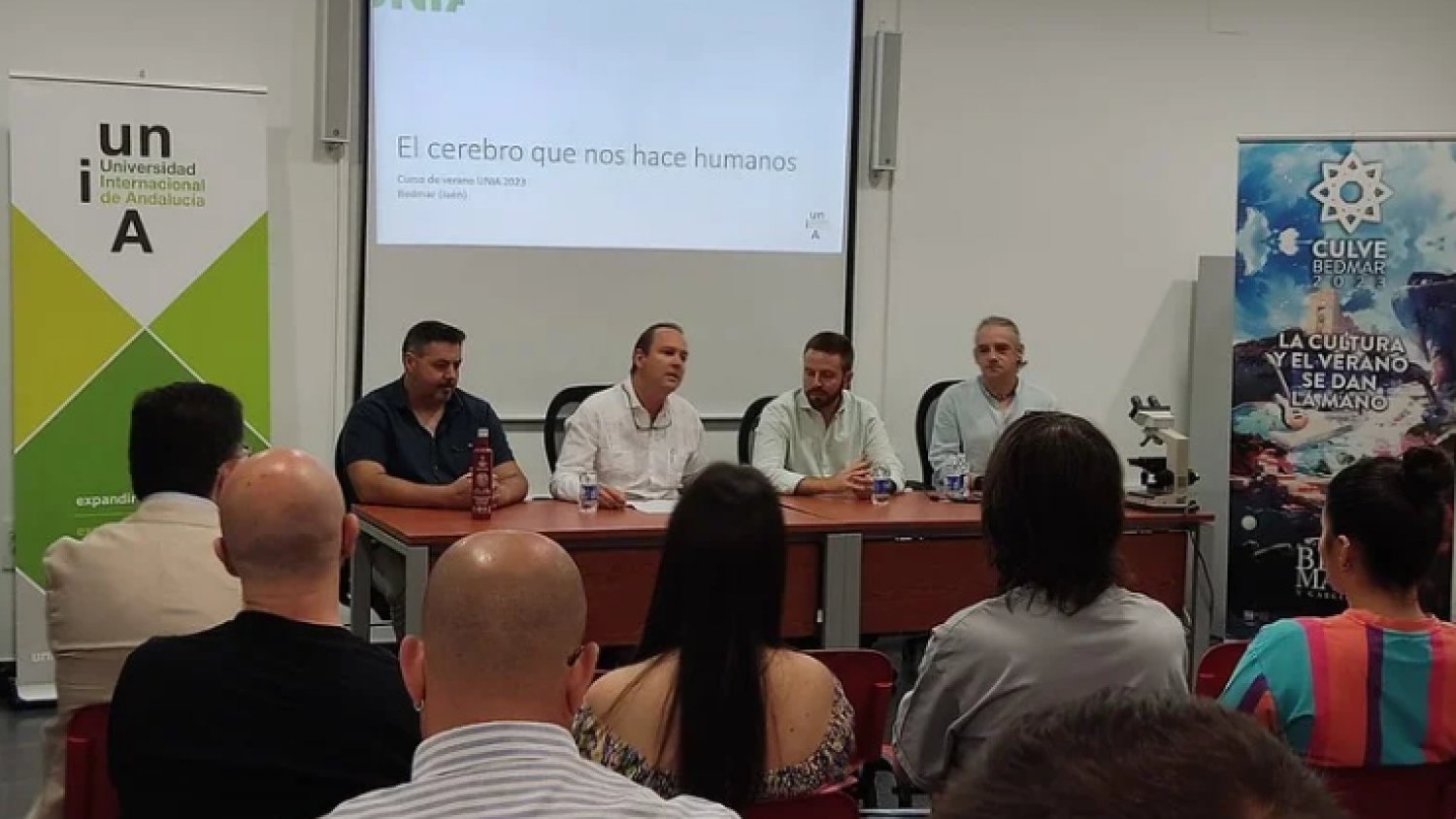 El rector de la UNIA inaugura en Bedmar el encuentro sobre el cerebro humano de los Cursos de Verano