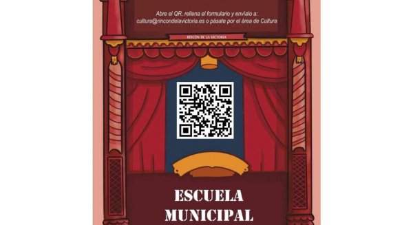La Concejalía de Cultura abre el plazo de preinscripción de la Escuela Municipal de Teatro de Rincón de la Victoria