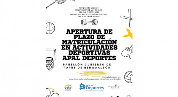 Rincón de la Victoria abrirá el plazo de inscripciones para las escuelas deportivas municipales a partir de 4 de septiembre