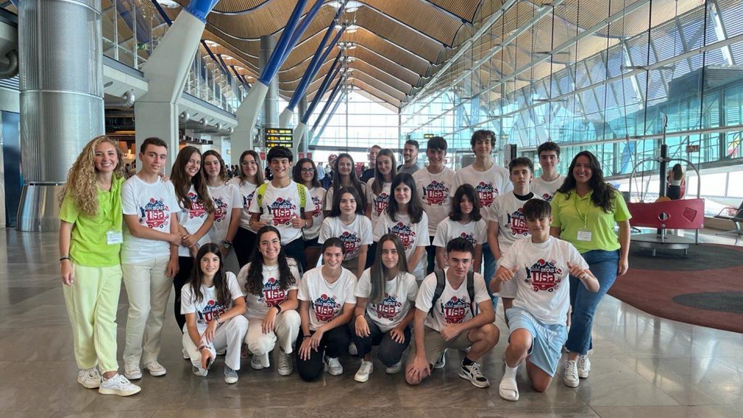 Cerca de un centenar de jóvenes disfrutarán este mes de una estancia lingüística en Estados Unidos con las Becas USA Fundación Unicaja  