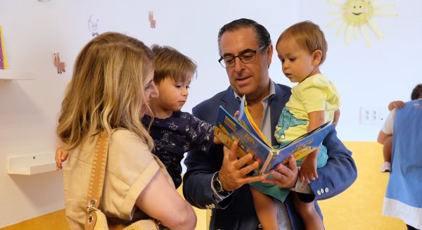 Briones destaca que el 100% de las familias solicitantes reciben ayudas de la Junta para el primer ciclo de Infantil