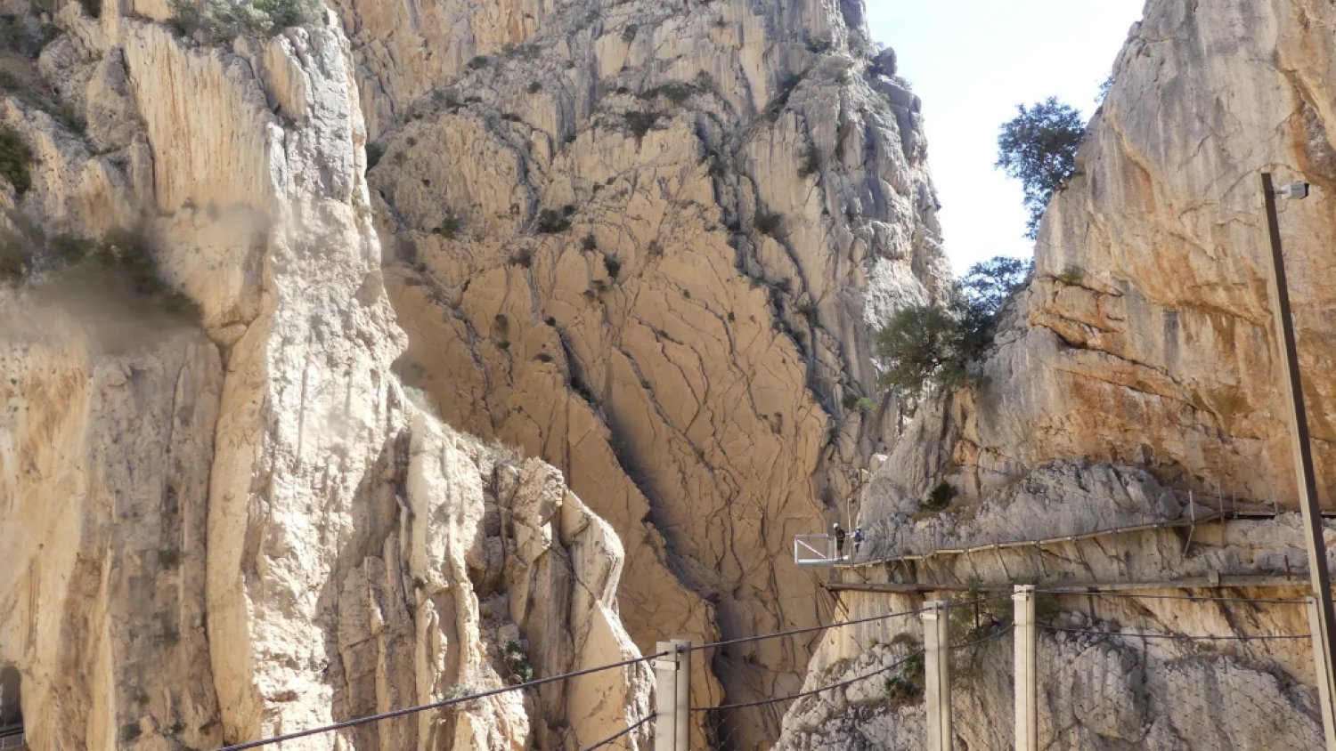 Diputación instalará una estación meteorológica oficial de Aemet en el Caminito del Rey