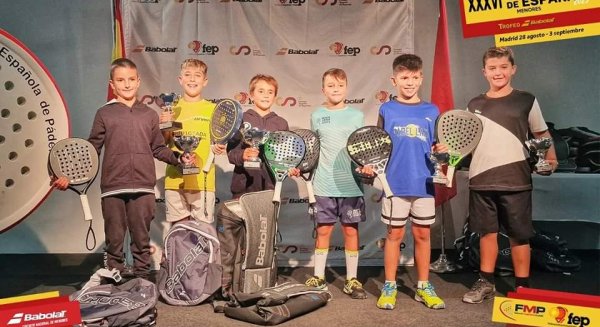 El torremolinense Eduardo Mari Gutiérrez se proclama en Madrid campeón de España de pádel en categoría benjamín