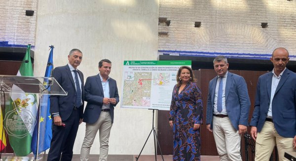 Crespo señala el proyecto de abastecimiento de Cerro Muriano, 'clave para el equilibrio hídrico en Córdoba'