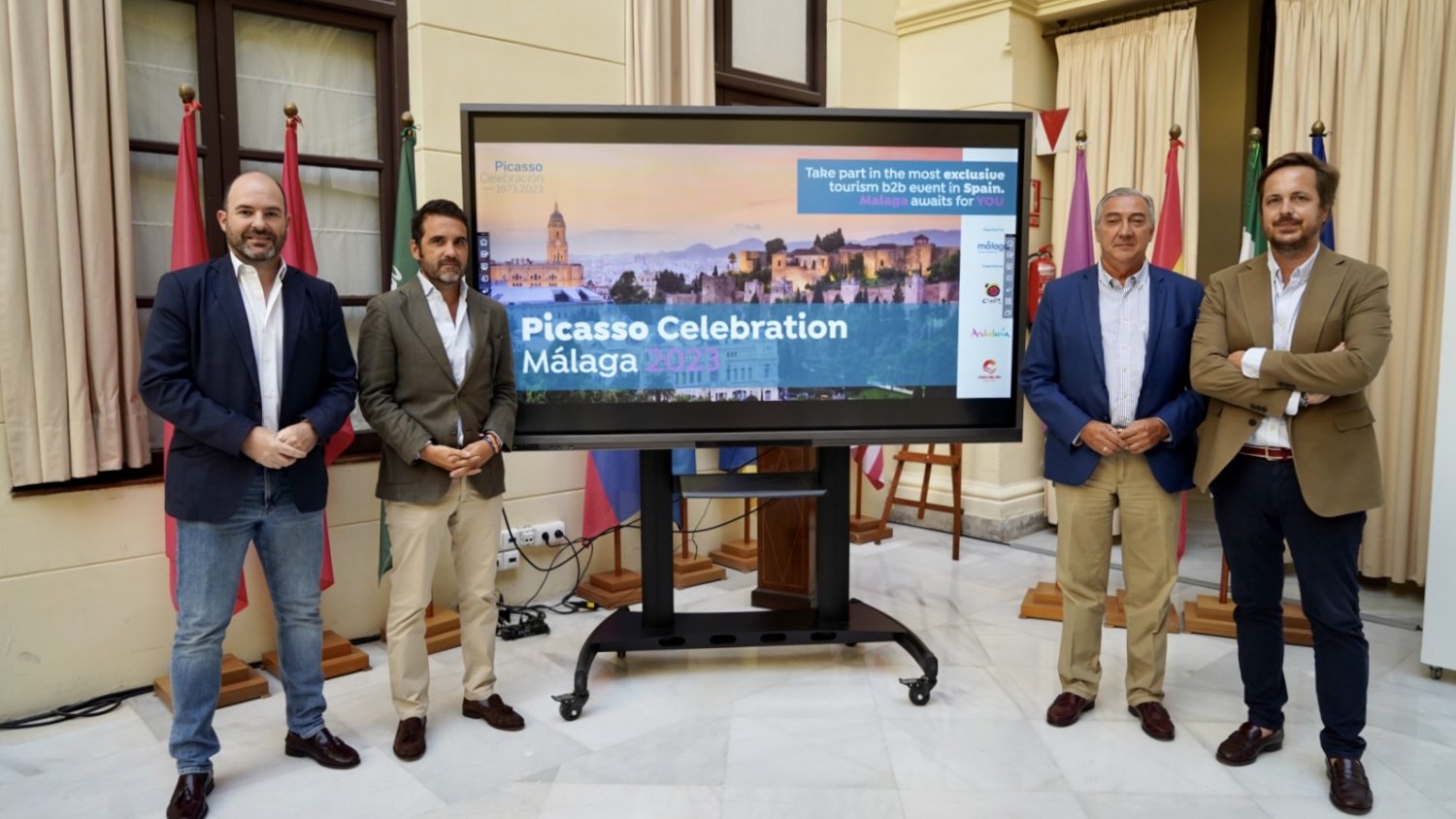 La ciudad, sede del encuentro internacional 'Picasso celebration Málaga 2023' que reunirá a profesionales del turismo de lujo