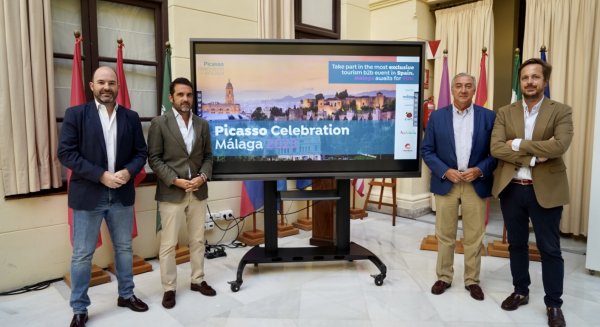 La ciudad, sede del encuentro internacional 'Picasso celebration Málaga 2023' que reunirá a profesionales del turismo de lujo
