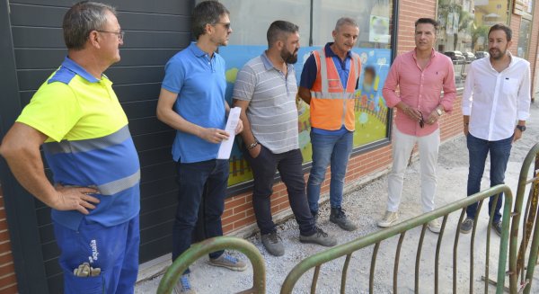 El Ayuntamiento de Torrox reanuda los trabajos de mejora de abastecimiento de agua en El Morche