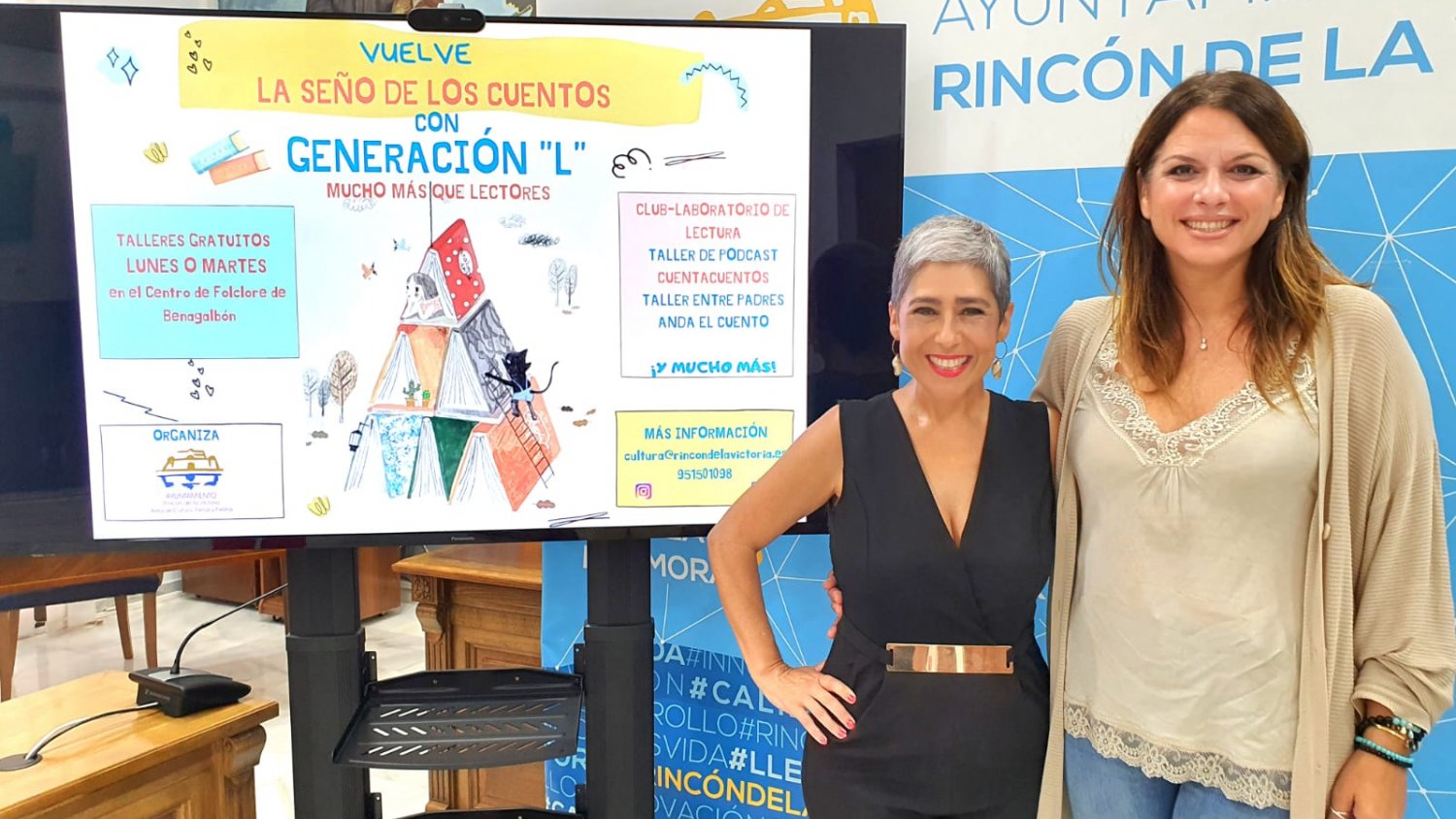 Rincón de la Victoria abre un nuevo curso del proyecto `Generación L´ para promocionar la lectura en el público familiar
