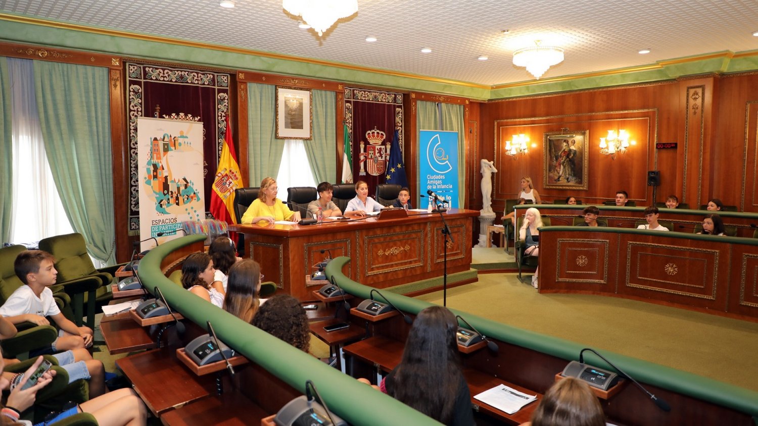 El VI Consejo Municipal de Infancia y Adolescencia despide su andadura en un pleno extraordinario con sus propuestas en materia de salud, educación e igualdad   