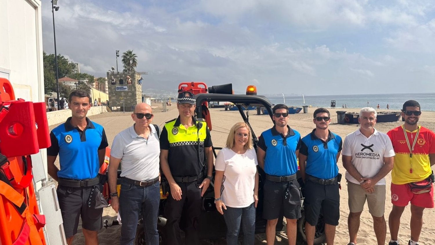 El servicio de vigilancia de playas de Fuengirola realiza 38.733 actuaciones desde el 15 de junio y hasta el pasado fin de semana