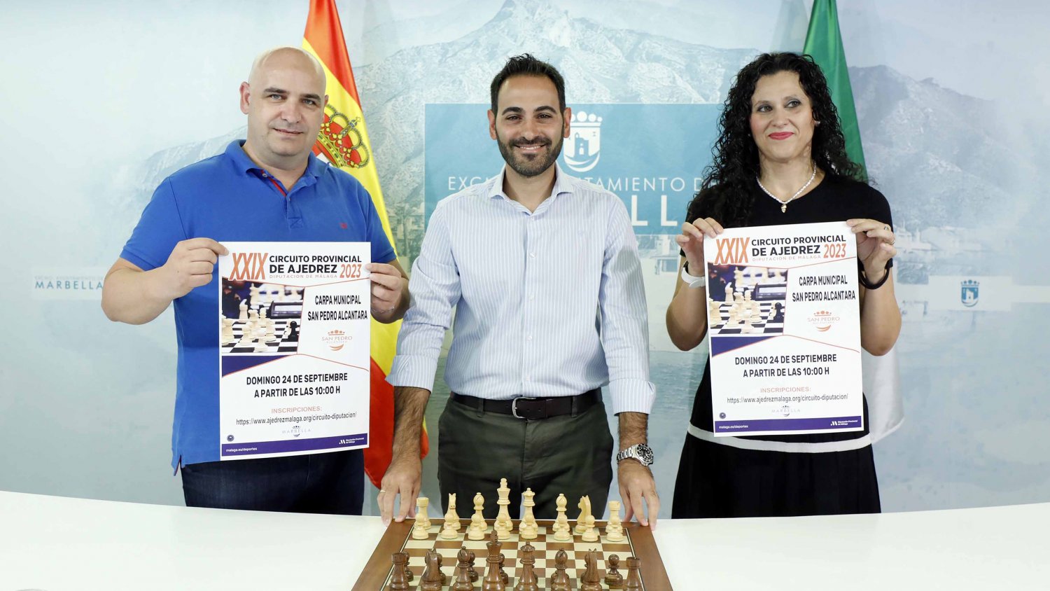 Un centenar de jugadores se darán cita en San Pedro Alcántara en el XXIX Circuito Provincial de Ajedrez