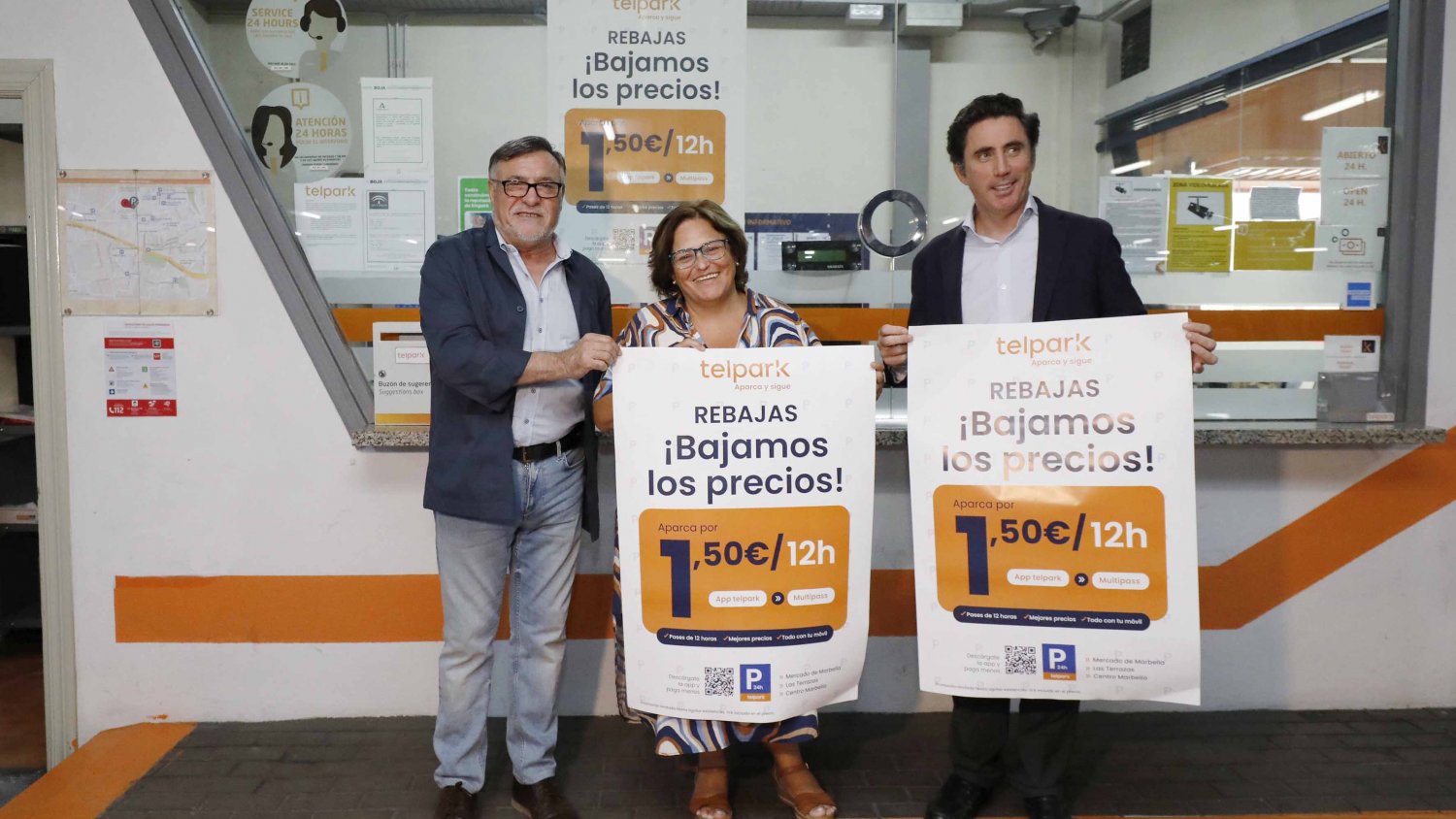 El Ayuntamiento alcanza un nuevo acuerdo con tres aparcamientos del centro de Marbella para fomentar el comercio