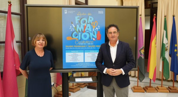 Un total de 126 talleres presenciales y online conforman la programación del aula de formación ciudadana