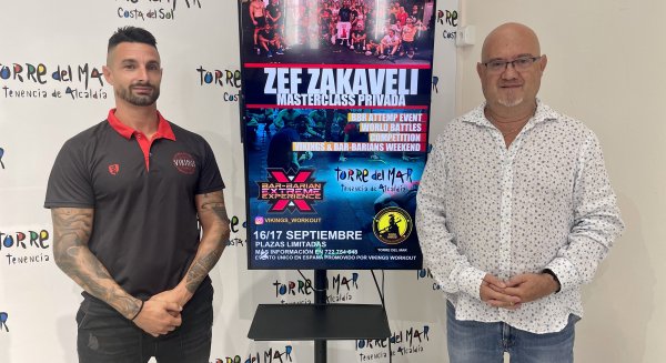 Torre del Mar contará este fin de semana con uno de los eventos de calistenia más importante del Mundo