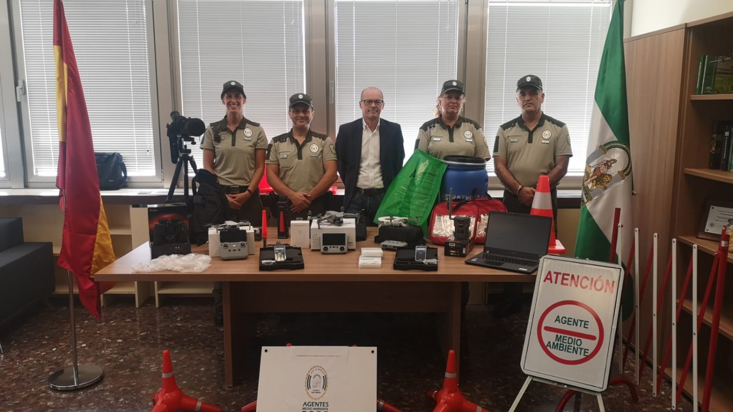 La Junta incrementa los equipos de la Unidad de drones de los Agentes de Medio Ambiente