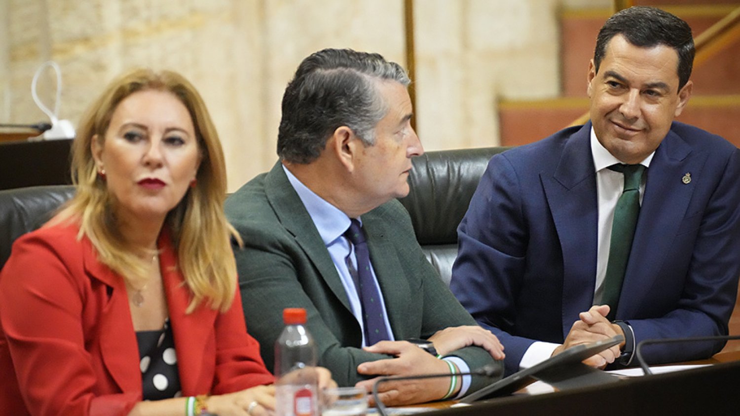 Moreno afirma que el Gobierno andaluz dará la batalla en todos los ámbitos para evitar cualquier agravio a Andalucía