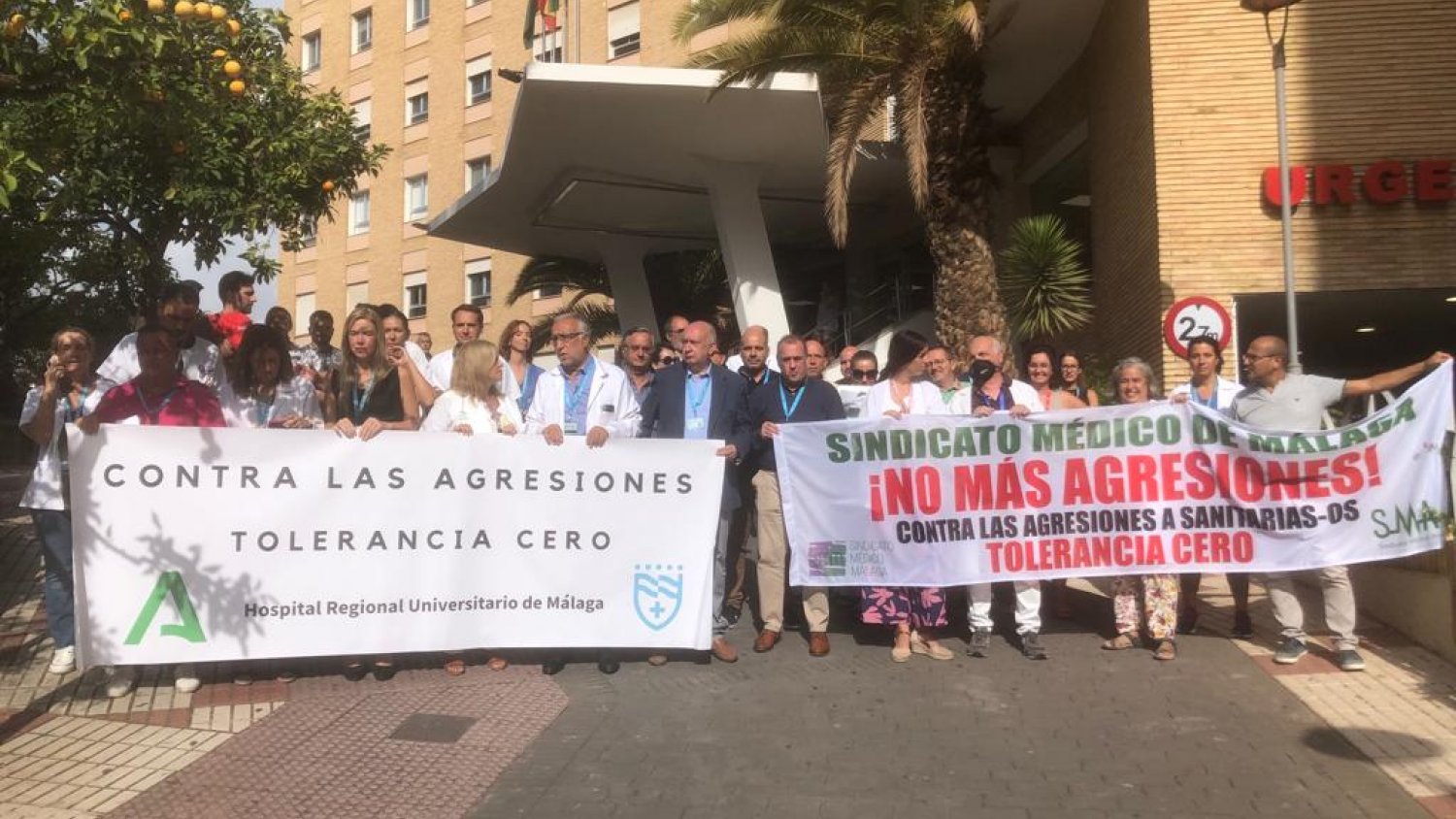 Un usuario amenaza a un médico de urgencias del Hospital Regional por la demora en la asistencia
