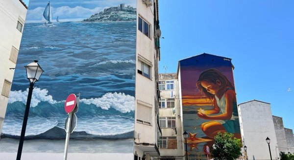 Tres artistas urbanos con proyección internacional crearán nuevos murales en Fuengirola la próxima semana  