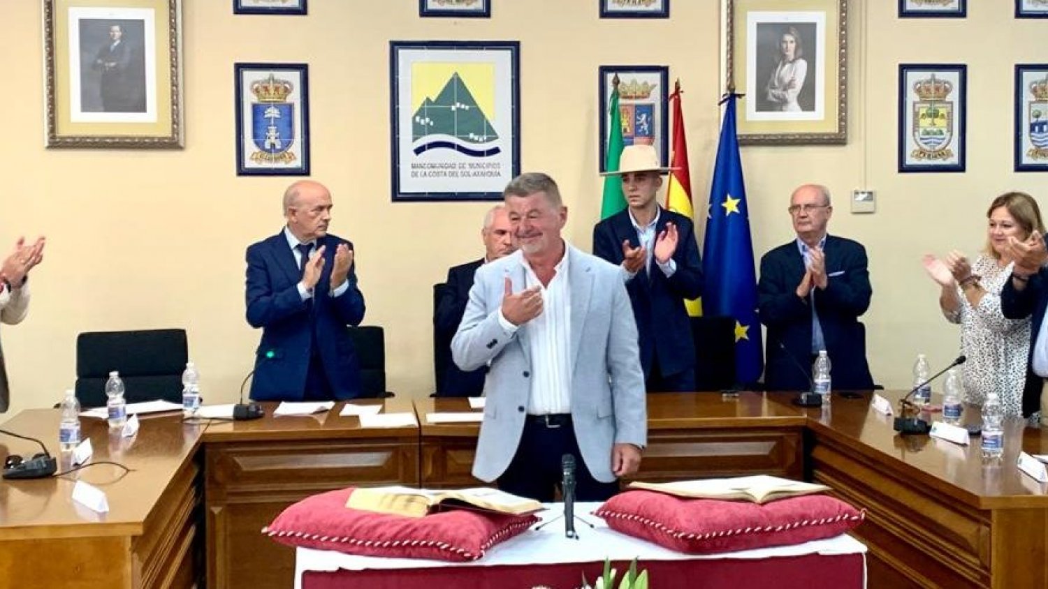 Jorge Martín es nombrado presidente de la Mancomunidad de la Costa del Sol Axarquía