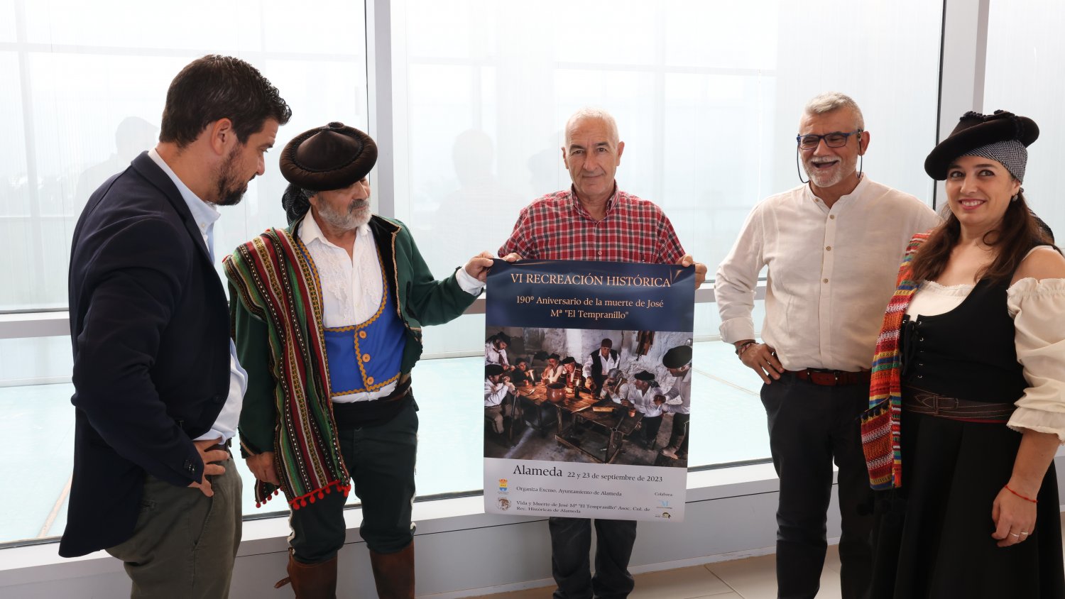 Alameda rinde homenaje al bandolero 'El Tempranillo' en el 190 aniversario de su muerte