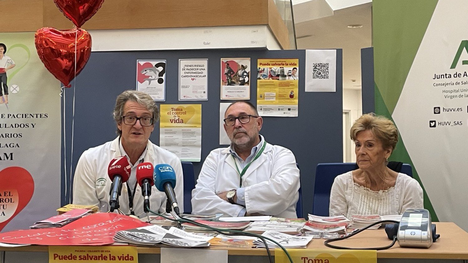 Nueve de cada diez consultas de cardiología se llevan a cabo en acto único en el Hospital Clínico de Málaga