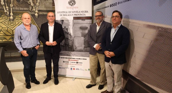 Firmas nacionales y autores locales en I Festival de Novela Negra de Málaga 