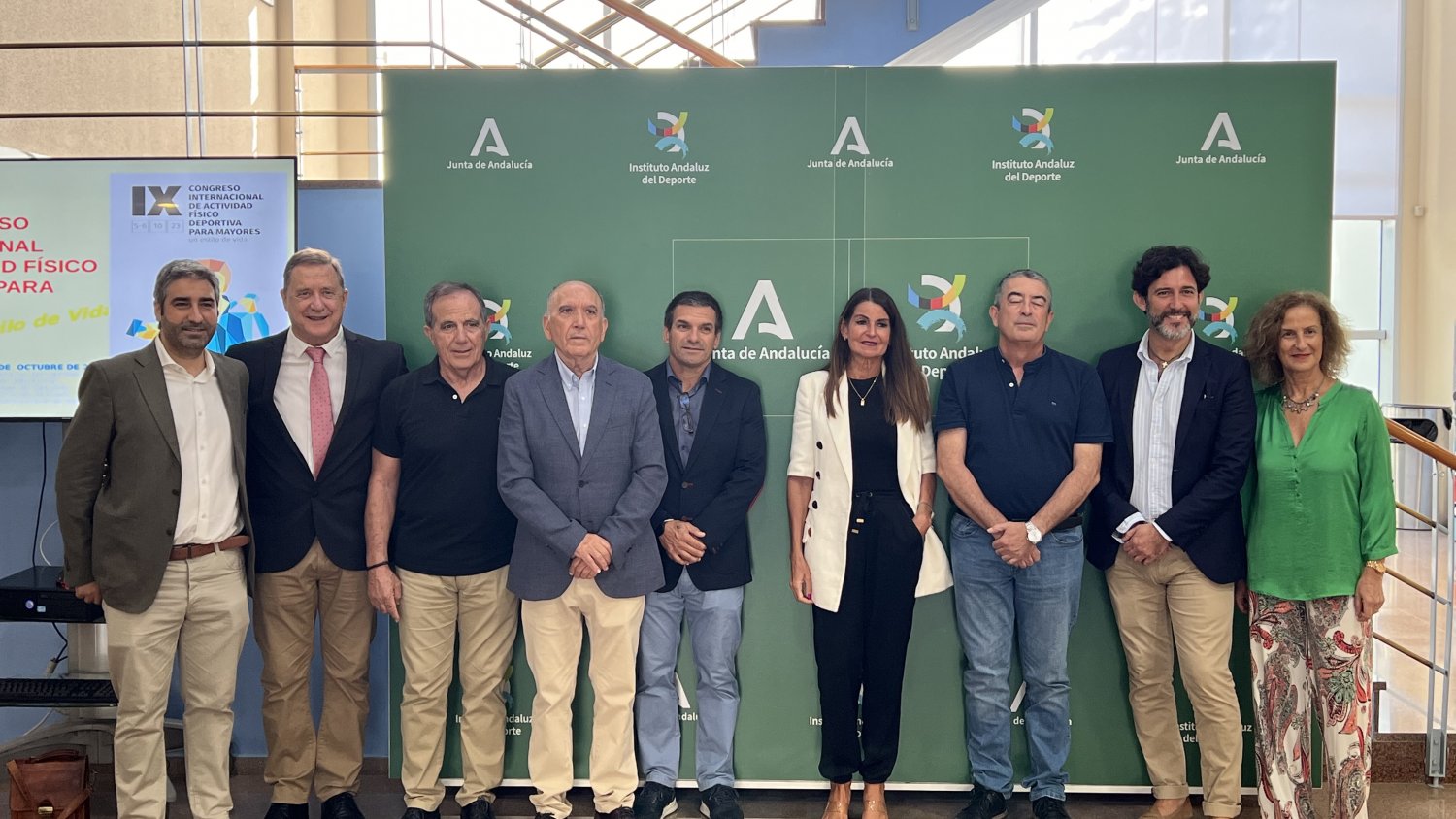 Instituto Andaluz del Deporte en Málaga acoge el Congreso Internacional de Actividad Físico-deportiva para Mayores 