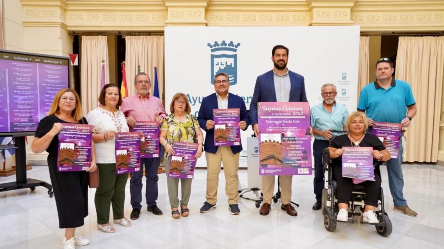 La nueva edición de ‘Los Sueños Colonos’ alumbrarán las calles de la Colonia de Santa Inés con 2.000 velas