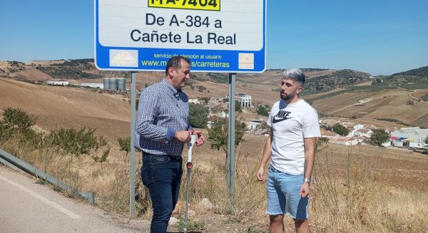 PSOE exige arreglar cuanto antes el mal estado de las carreteras que unen Cañete la Real con Ronda y Almargen