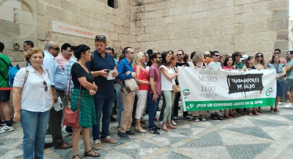 Podemos e IU reclaman al alcalde de Málaga que medie para resolver el conflicto en el Museo Picasso