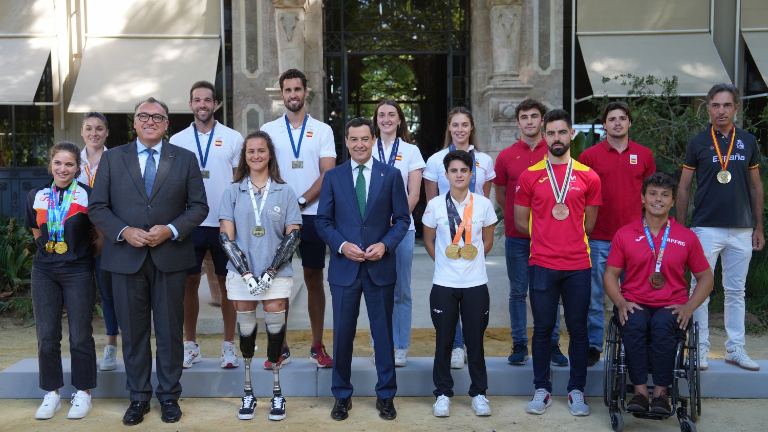 Deportistas andaluces homenajeados por ser ejemplo de entrega, disciplina e inspiración para los jóvenes