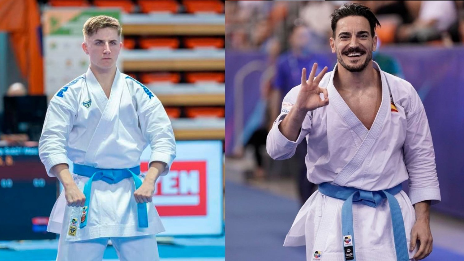 Damián Quintero y Salvador Balbuena acudirán al Mundial de kárate de Budapest