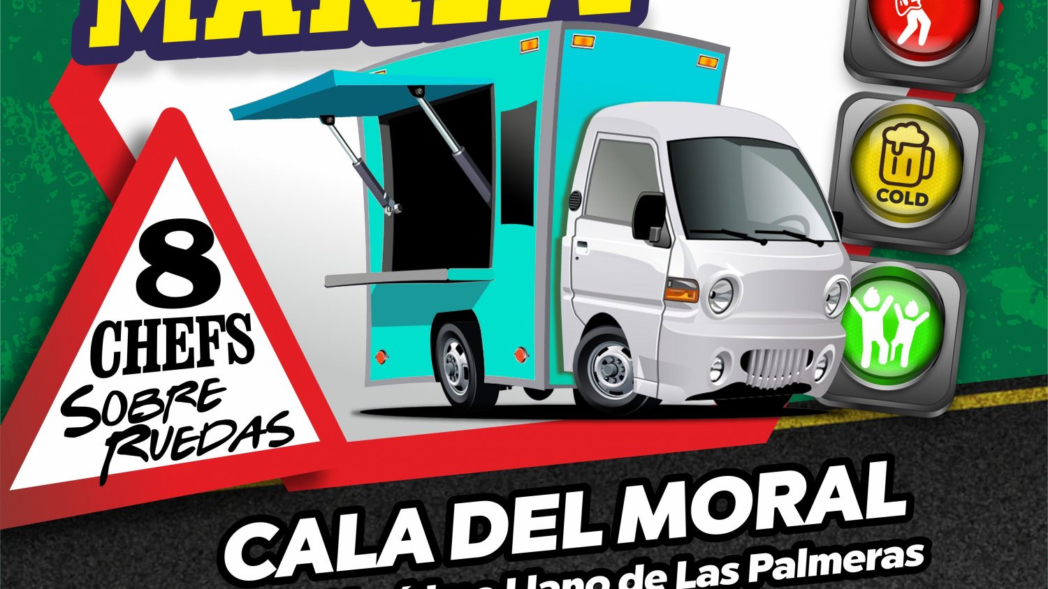 La Cala del Moral vive una nueva experiencia gastronómica `FoodTrucks´ del 18 al 21 de agosto