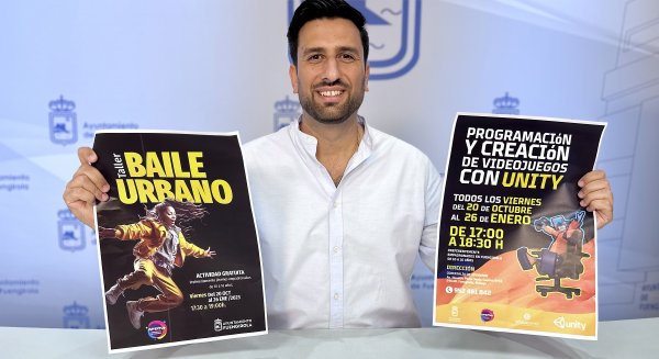 Fuengirola abre el plazo para talleres de ‘Baile Urbano’ y ‘Programación y Creación de Videojuegos’ 
