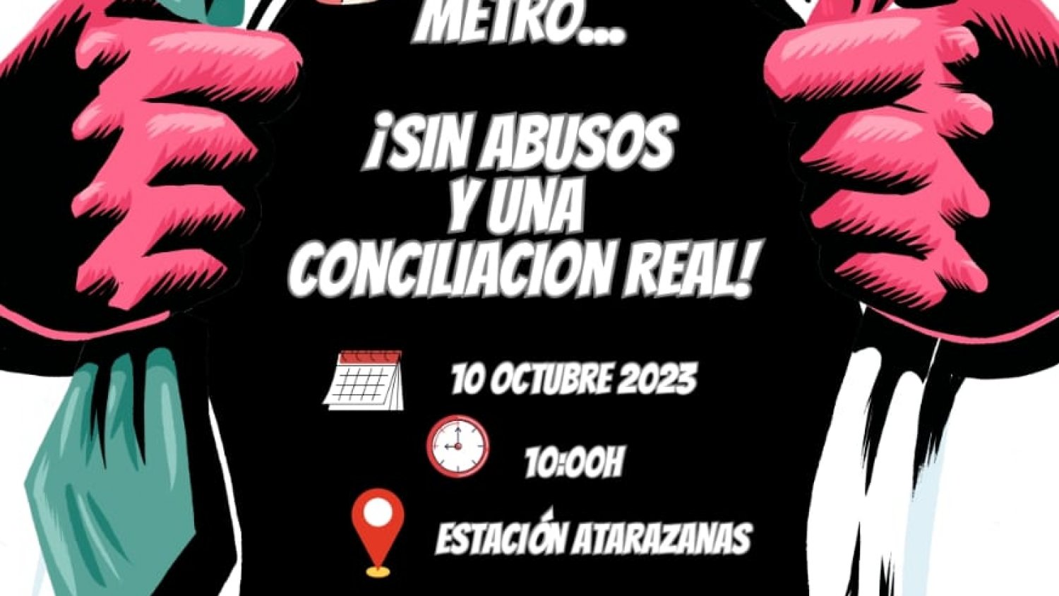 CCOO y Metro de Málaga mantienen las movilizaciones tras no alcanzarse un acuerdo en la contratación