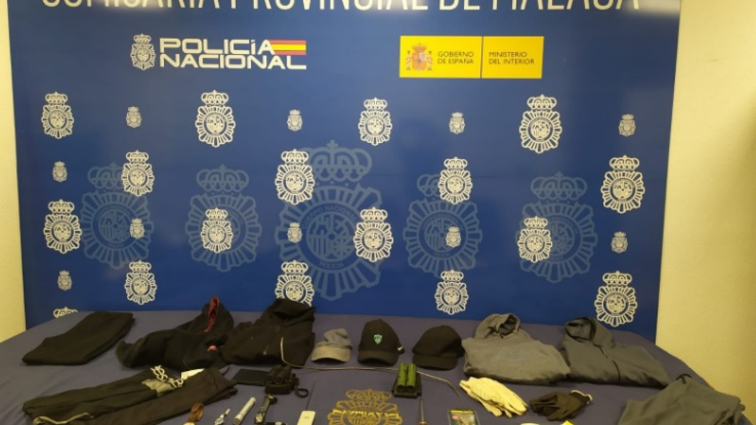 Detenida una red criminal dedicada a robos en viviendas, que tenía previsto una incursión en la Costa del Sol
