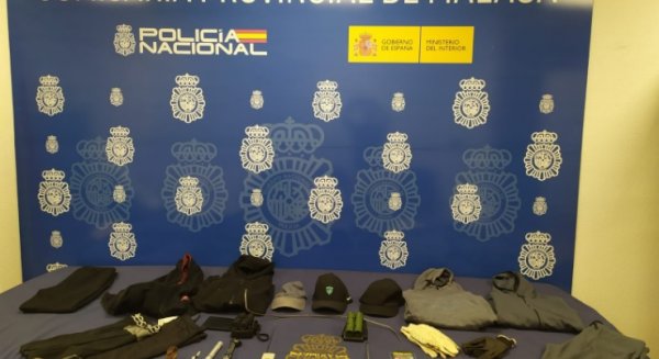 Detenida una red criminal dedicada a robos en viviendas, que tenía previsto una incursión en la Costa del Sol