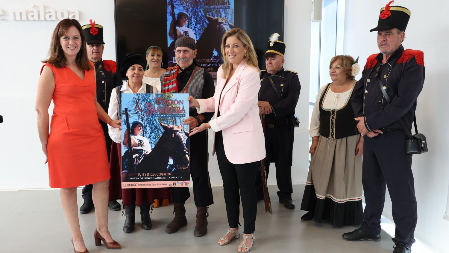 El Burgo recupera la historia de la capitana Agustina en la décima edición de su Pasión Bandolera