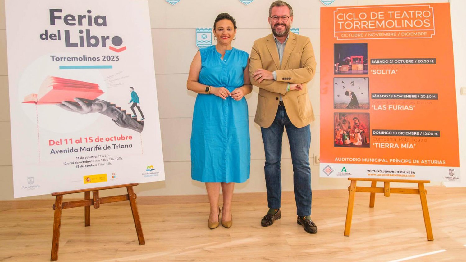 La cultura cobra fuerza en Torremolinos con el ‘Ciclo de Teatro de la Red Andaluza de Teatro’ y la ‘Feria del libro’