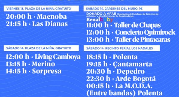 BENALFEST celebra su quinta edición en Benalmádena el 13  y 14 de octubre 