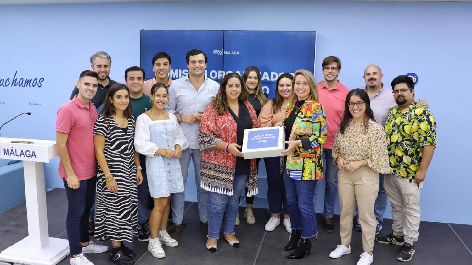 Jéssica Trujillo presenta la única candidatura para presidir Nuevas Generaciones del PP de Málaga 