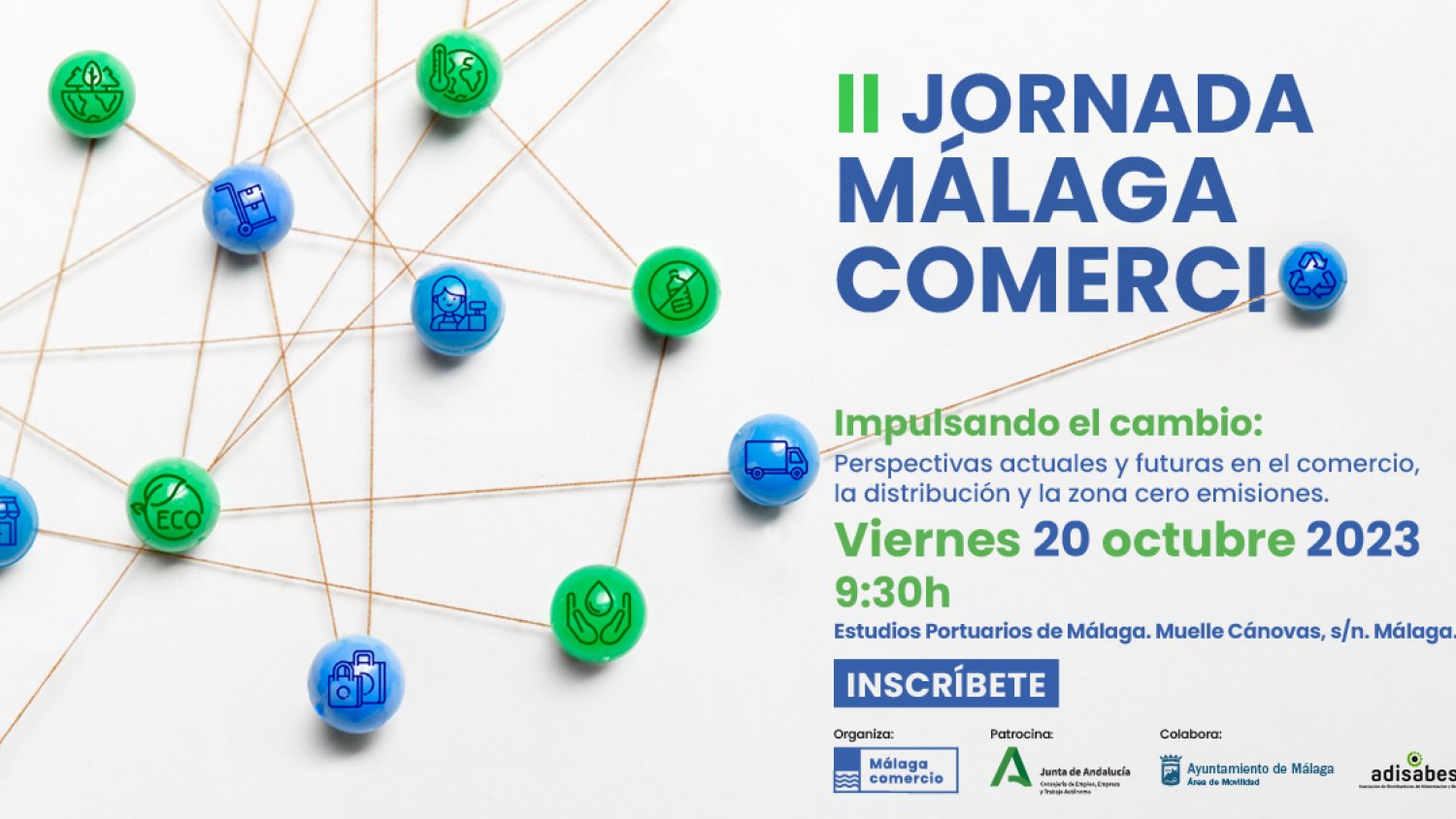 Las II Jornada Málaga Comercio se centrarán en perspectivas actuales y futuras, distribución y zona cero emisiones