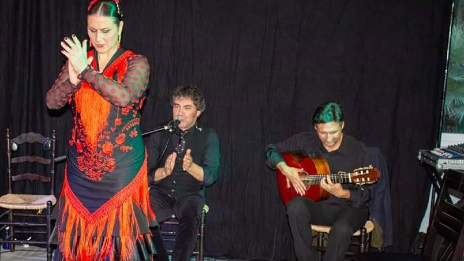 Noche flamenca en Da Bruno Sul Mare con el talento de Carlos Brias