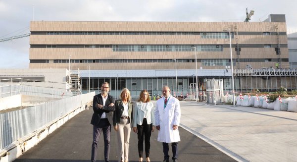 Las obras de ampliación del Hospital Universitario Costa del Sol de Marbella superan el 75% de ejecución