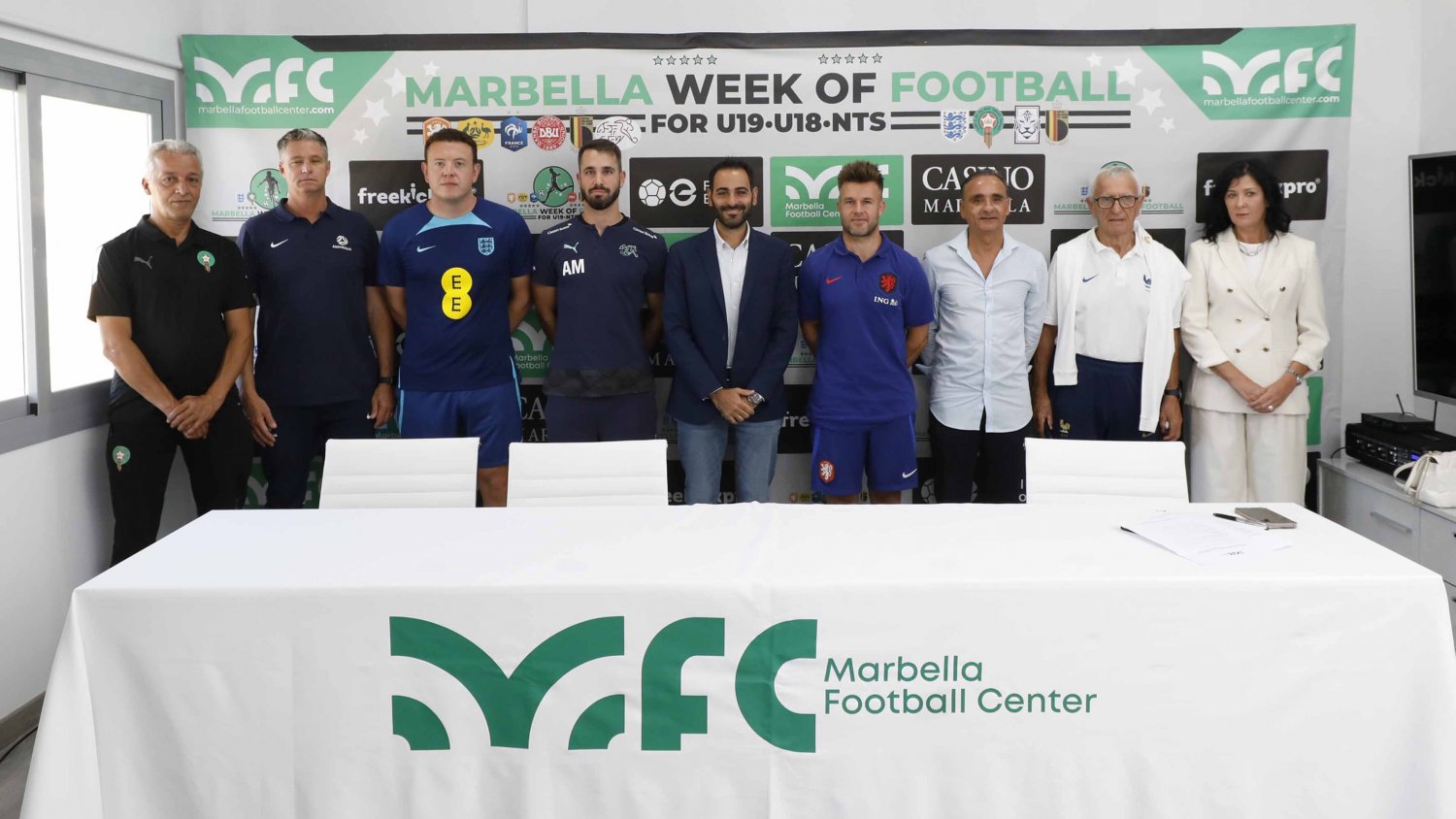 12 selecciones sub18 y sub19 de los cinco continentes competirán en el torneo ‘Marbella Week of Football’
