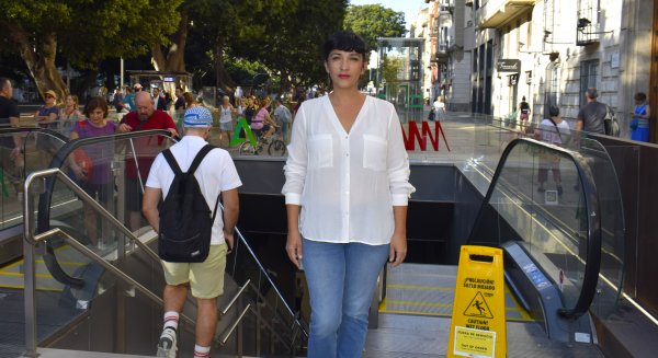 Con Málaga pide a la Junta y al Ayuntamiento un 'compromiso firme' con la extensión del Metro hasta El Palo y el PTA